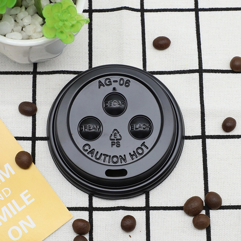 Disposable Easy Open Plastic Lid for Hot Paper Cup