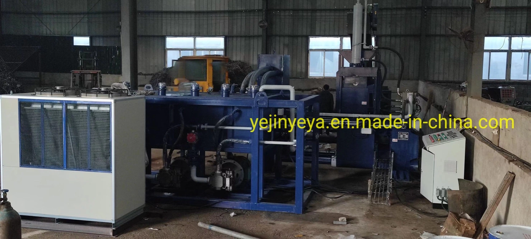 Horizontal Automatic Stainless Steel Chromium Briquette Machine for Smelting