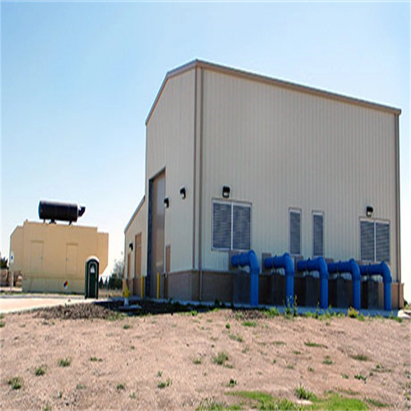 Prefabricated Steel Structure Pump Station Fabric Building