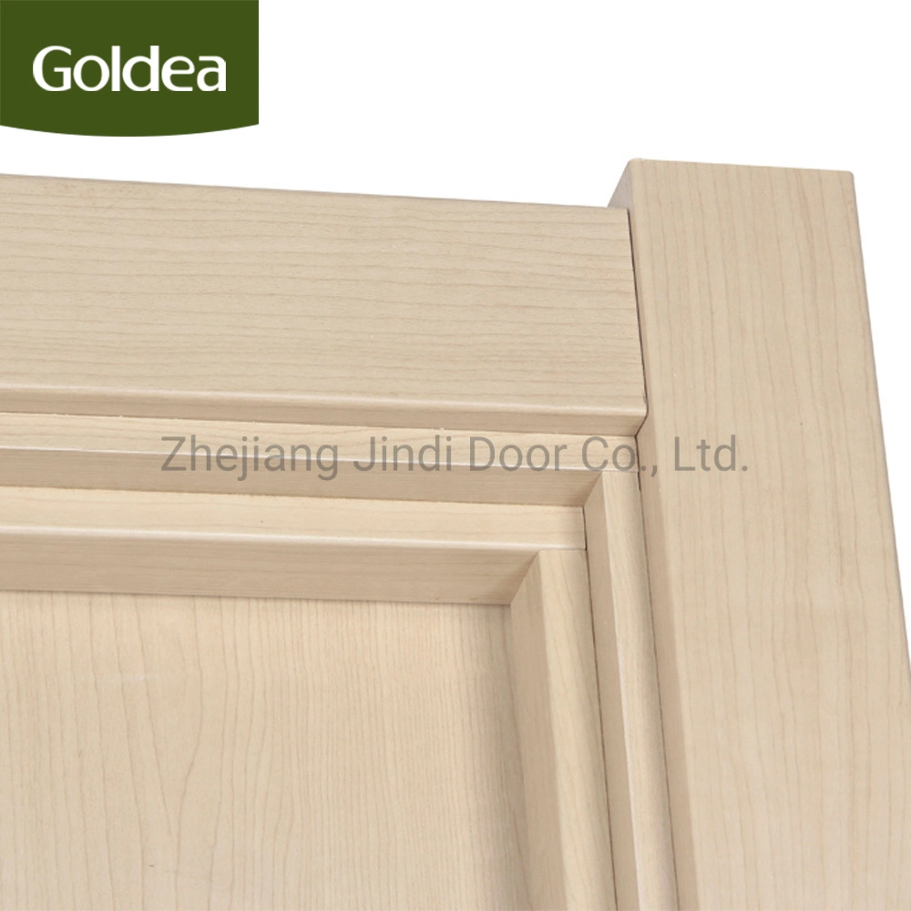 Waterproof Bathroom Glass Solid Wood Vendor Door