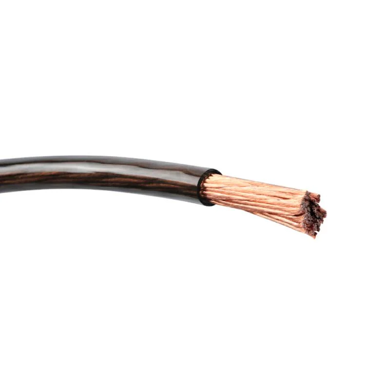 Aislamiento de PVC de conductor AWG redondo de cobre de 24 20 18 AWG Cable de altavoz transparente