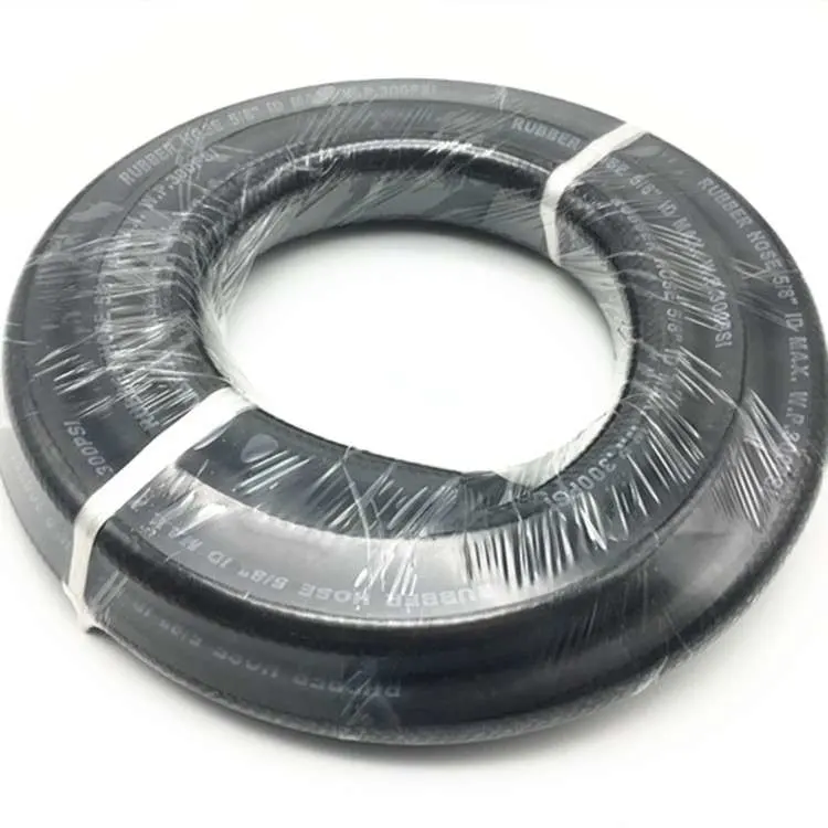 50FT X 3/8" Inch Heavy Duty Industrial Rubber Air Hose