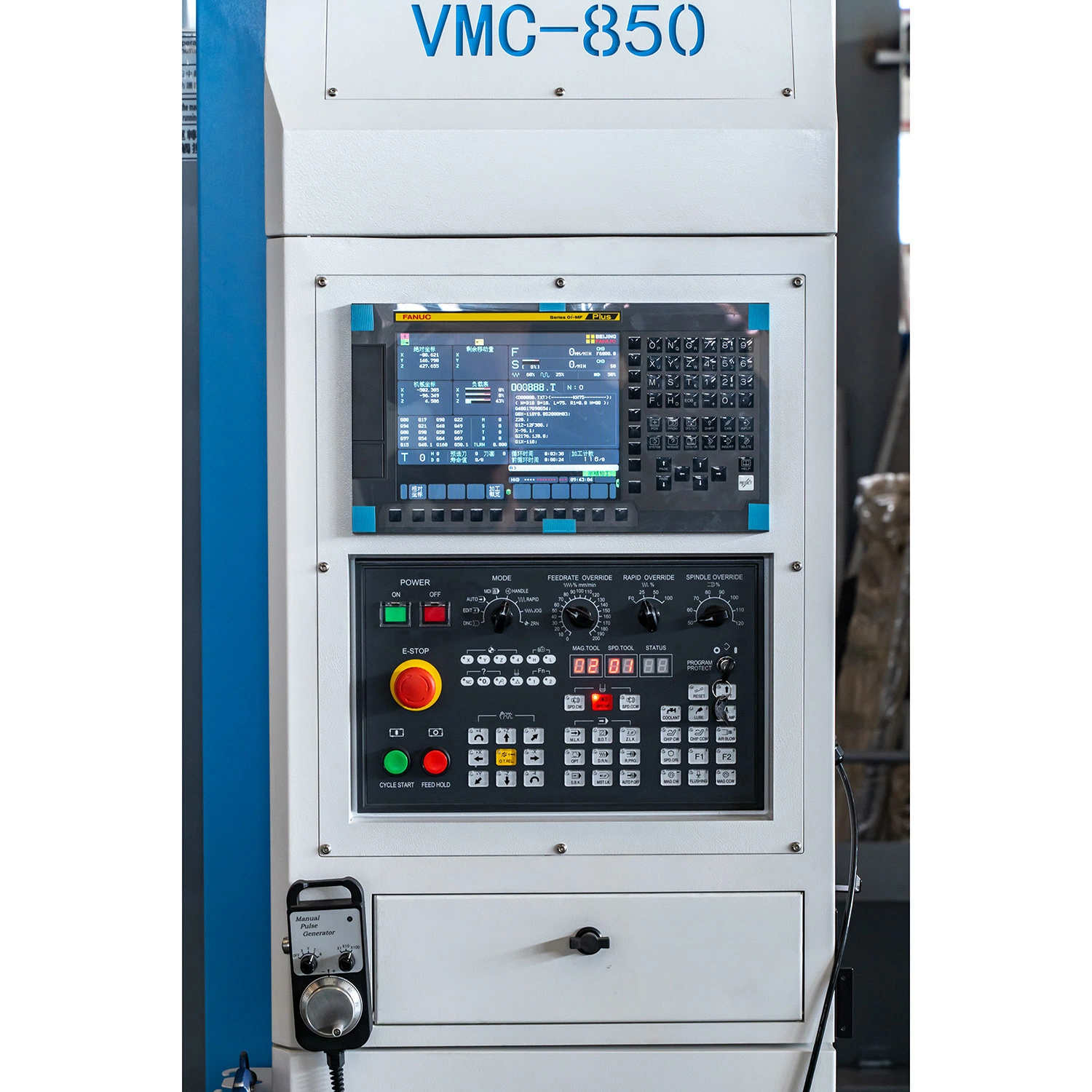 CNC-Vertikal-Bearbeitungszentrum, CNC-Fräsen-Bearbeitungszentrum, CNC-Bearbeitungszentrum Vmc850 Vmc855