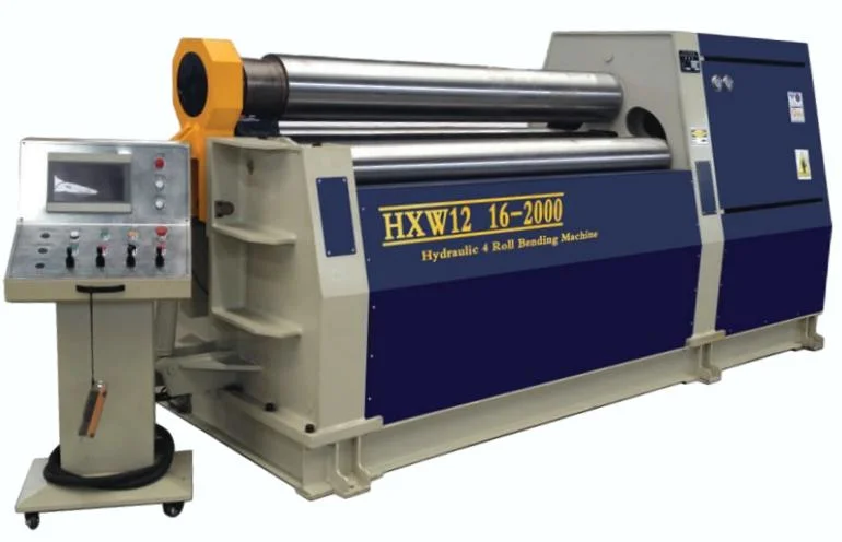 4 Roll CNC Sheet Rolling Machine, Plate Bender Machine, Metal Tube Roller Machine Price