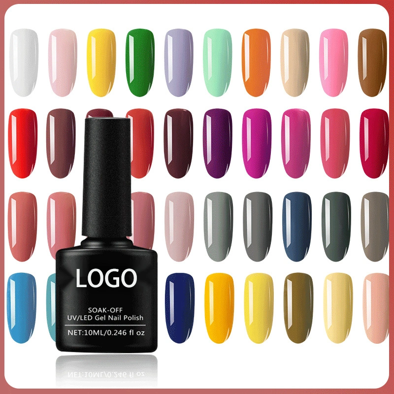 Gel de uñas proveedor OEM de botellas de etiqueta privada de 192 colores Soak off GEL UV LED al por mayor de esmalte de uñas