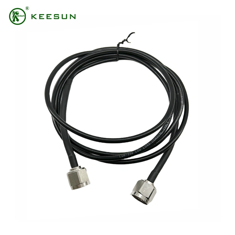 Low Loss Flexible Coaxial Rg58 Cable with SMA Male to N Male Antenna for Router