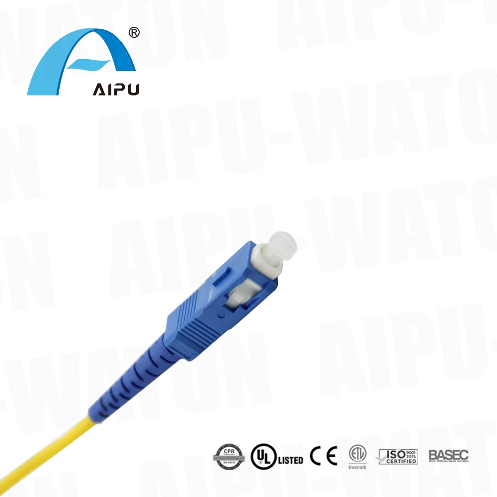 Connector Patchcords Fiber Optic Patch Cord Sc Upc/APC Single Mode Simplex Connect Cable IEC/Itu/Eia for Date Transmission