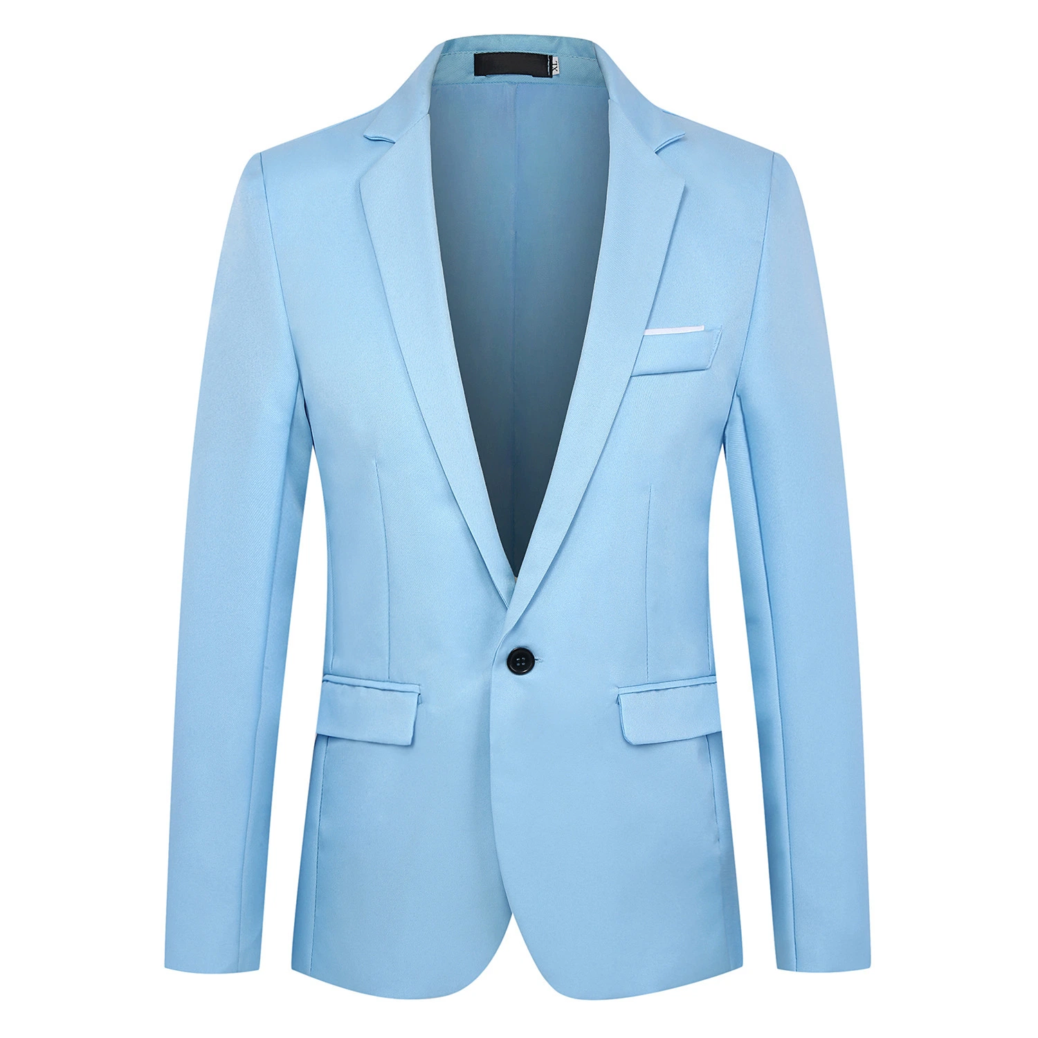 Новый мужской костюм модная мода Trend Inventory повседневная тонкая посадка Four Seasons Solid Color Small Suit Мужская верхняя одежда