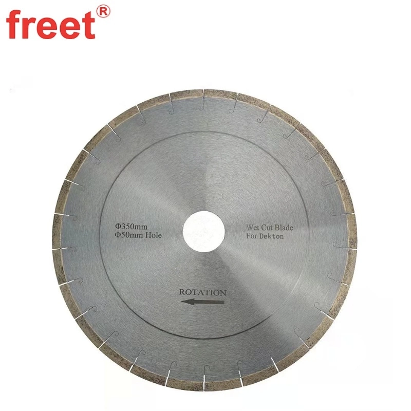 D350mm J Slot Wet Cutting Disc Diamond Saw Blade for Ceramic