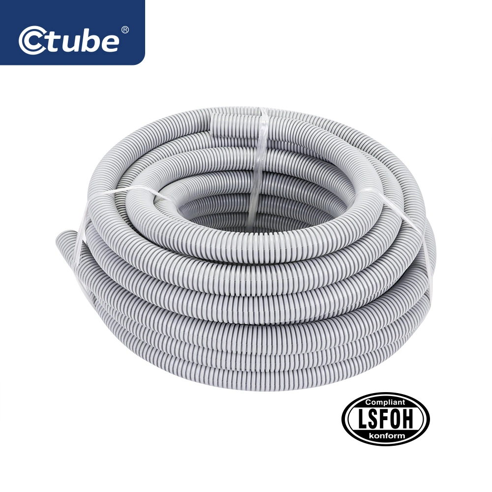 Tubo flexível elétrico de 25 mm tubo rígido de conduta elétrica sem halogéneo