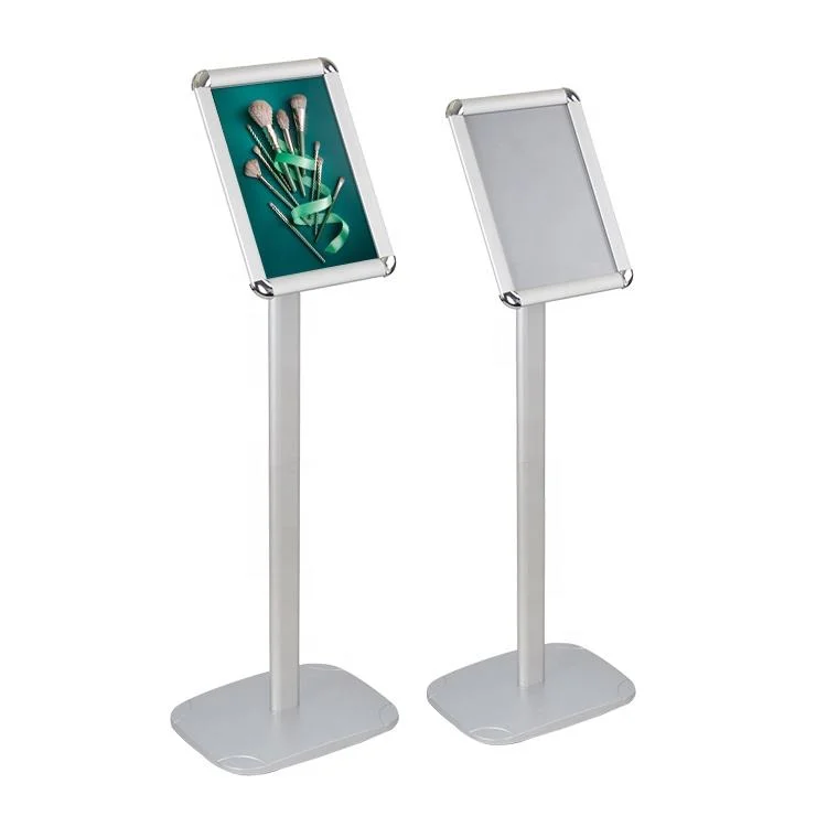 Outdoor Signs Aluminum A4 Menu Board Poster Display Stand