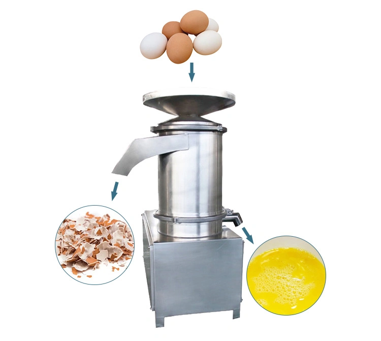 Industrial Automatic Egg Cracking Shell and Liquid Separate Electric Breaker Egg Breaker Machine for Whole Egg Egg White and Yolk Separator Machine