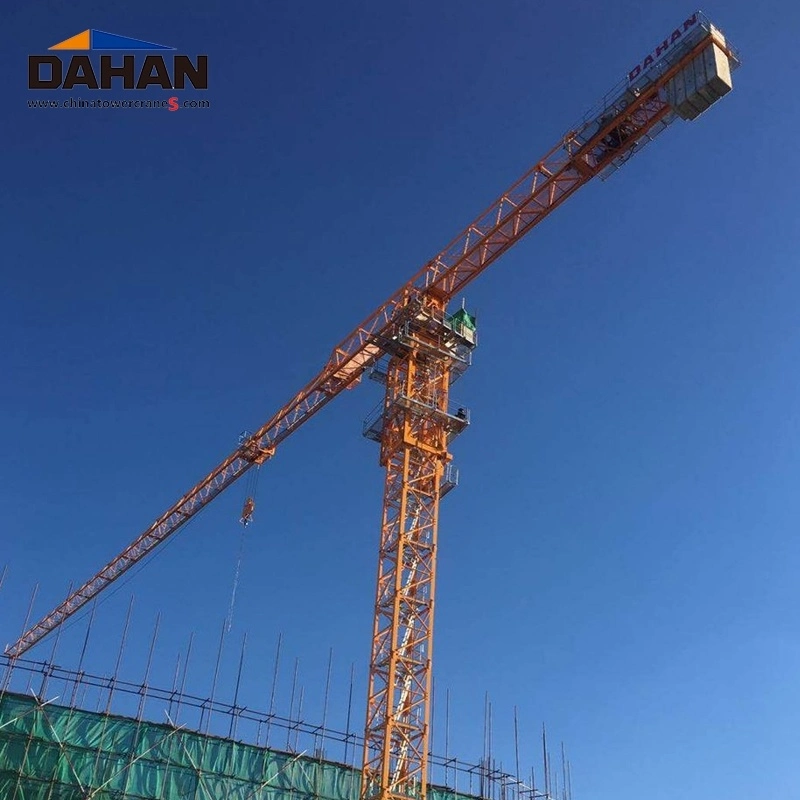 Feito em China Construction Equipment 10 toneladas superior plana grua-torre