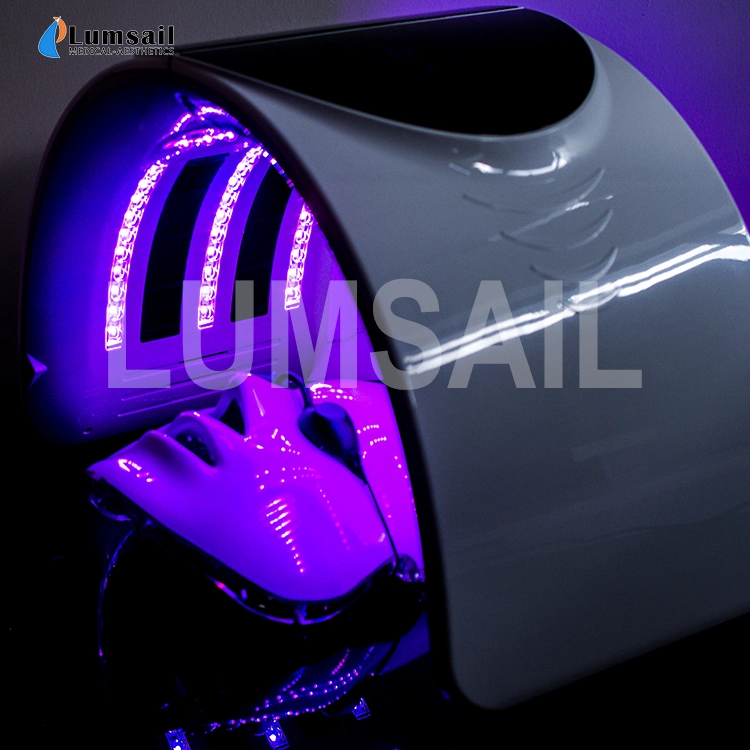 PDT Machine 7 Color Face LED Light Therapy Skin Rejuvenation Anti Aging Acne Mesotherapy Equitment