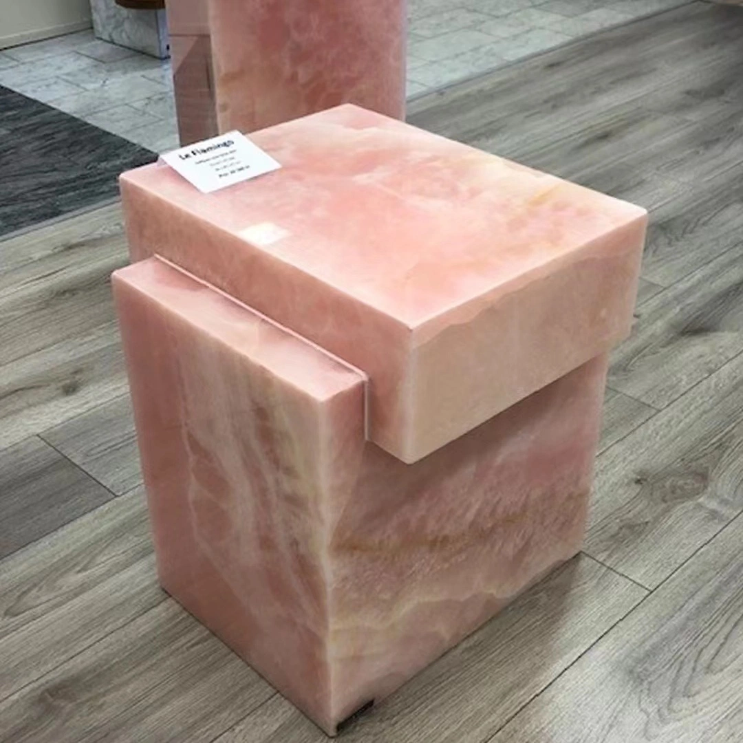 Manufacturer Home Furniture Wholesale/Supplier Stone End Table Marble Plinth Side Table