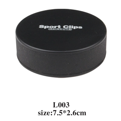 Le hockey puck Ball Shape pu souligner les éléments avec logo corporatif mouvement OEM Jouets Juguetes cadeau personnalisé pour la promotion