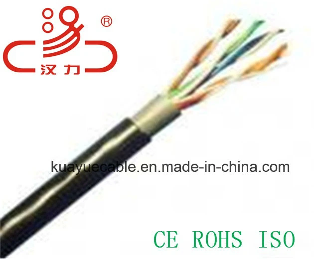 Cabo áudio de conector de comunicação de dados de computador UTP Cat 5e Lsoh