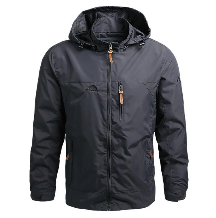 New Product Print Autumn 100% Nylon Hiking Jacket Windcheater Jacket Casual Coat Sports Winter Jacket