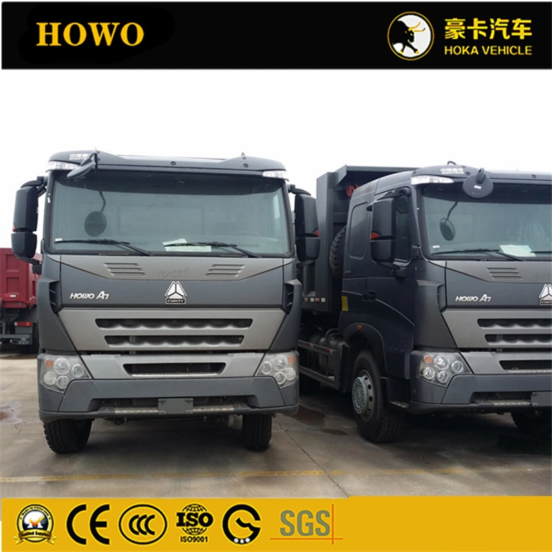 Sinotruk HOWO A7 6X4 371HP Dump Truck with Body White Color Zz3257n3847n1