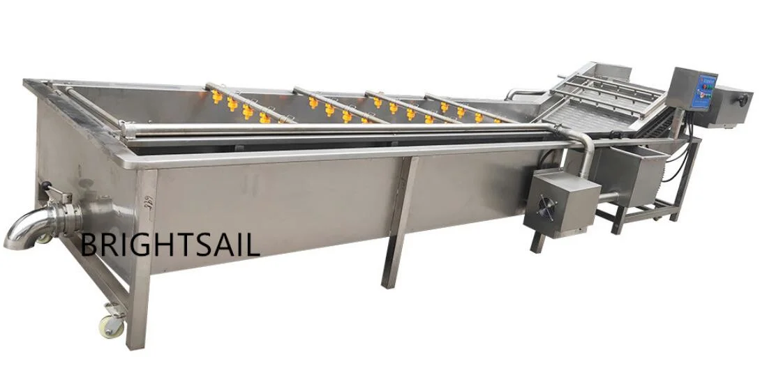 Brightsail Industrial de frutas y verduras Lavadores de aire burbuja de limpieza de equipos Lavadora de burbujas