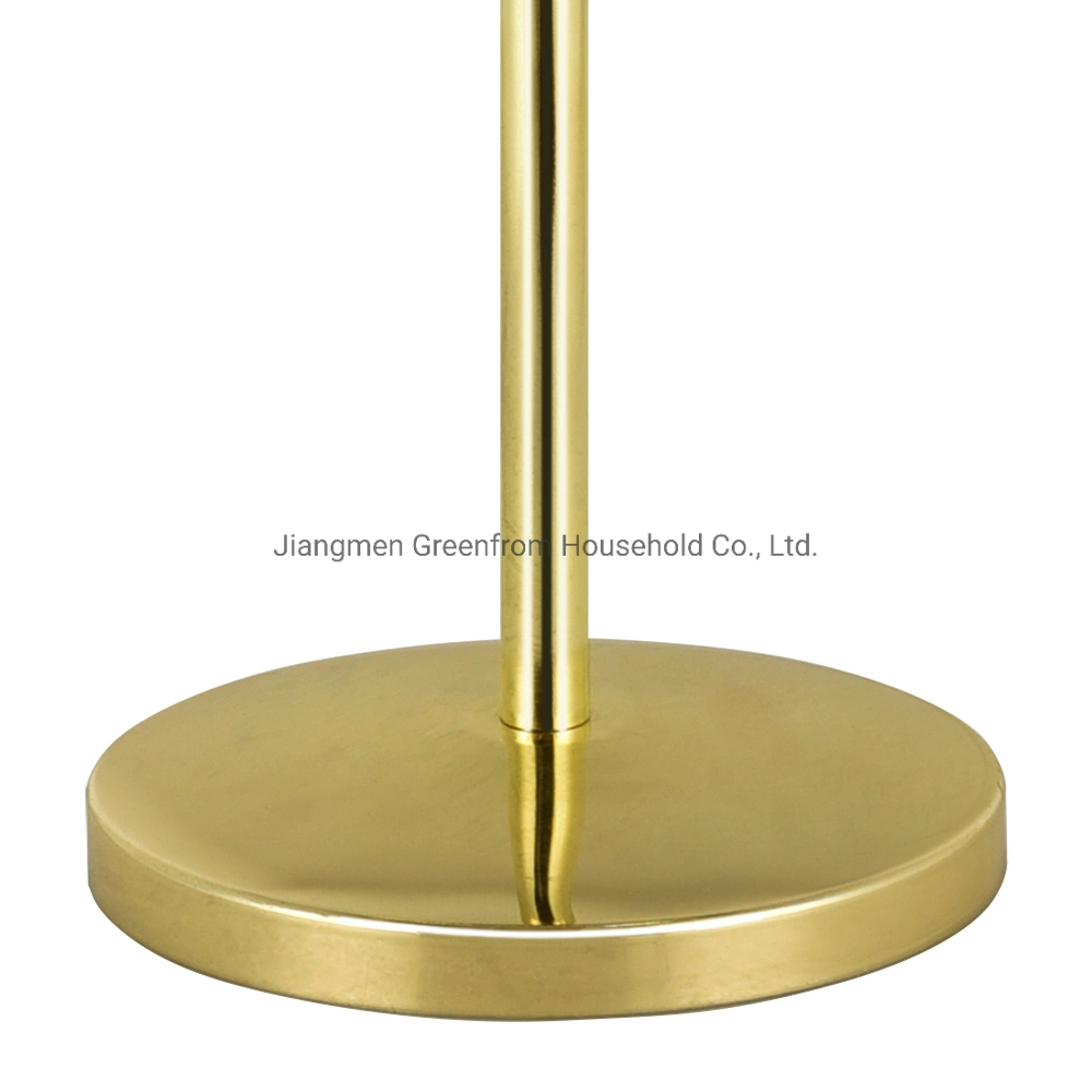 Greenfrom 7 pulgadas LED chapado en oro de espejo de mesa