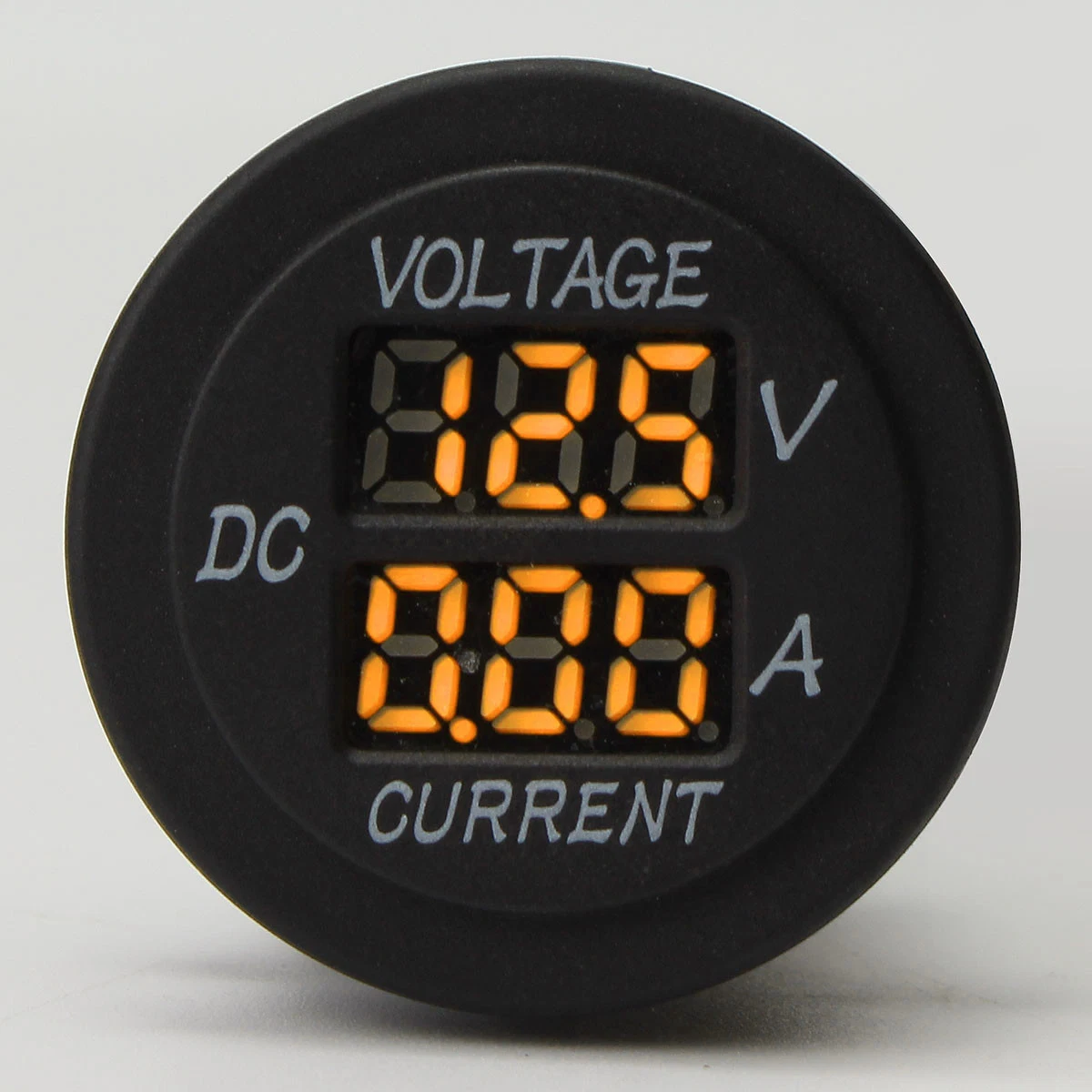 12 فولت - 24 فولت Mini Digital Voltmeter مقياس الجهد الكهربي للسيارة 2 بوصة1 الدراجة البخارية بلا رؤية