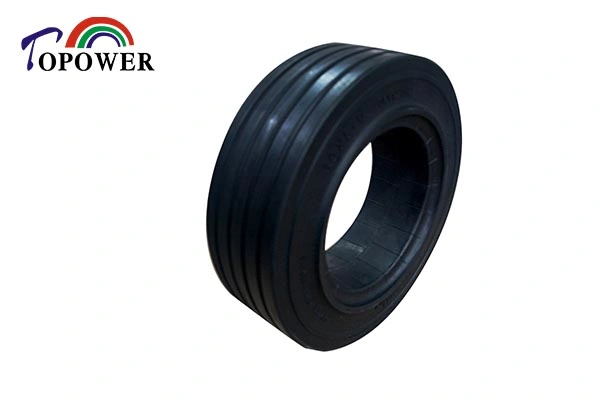 High Loading Capacity Solid Tire Tubeless Solid Rubber Tyre for Tow Vehicles Trailers 16X5-9