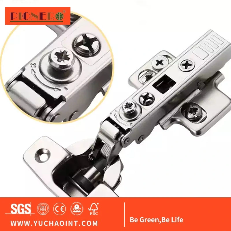 Clip-on 3D Adjustable Hydraulic Damping Cabinet Door Hinge