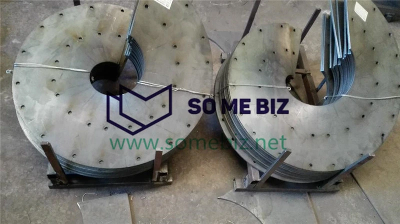 Sectional Screw Flight for Waste Water Treatment