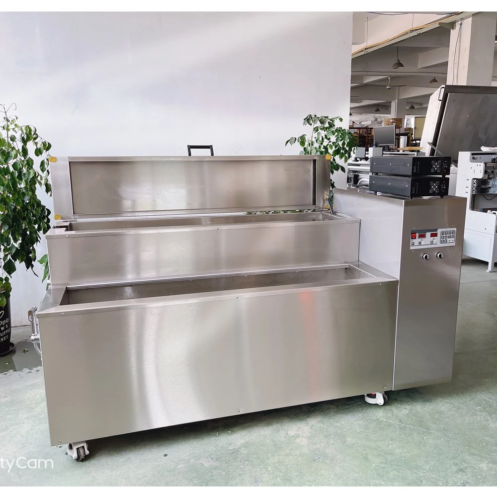 Automatic Ultrasonic Cleaning Machine Double Sink Ultrasonic Cleaner Machine