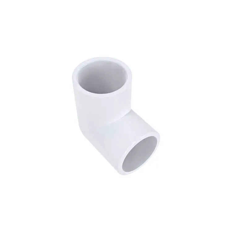 High quality/High cost performance  Customized Size Water Supply and Drainage PVC Pipe Fittings 90 Degree Elbow