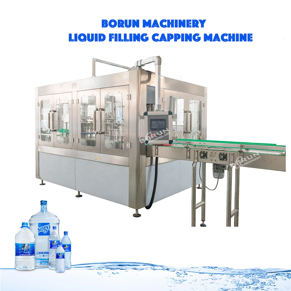 3000bph Plastic Pet Bottles Drinking Mineral Pure Water Filling Bottling Line