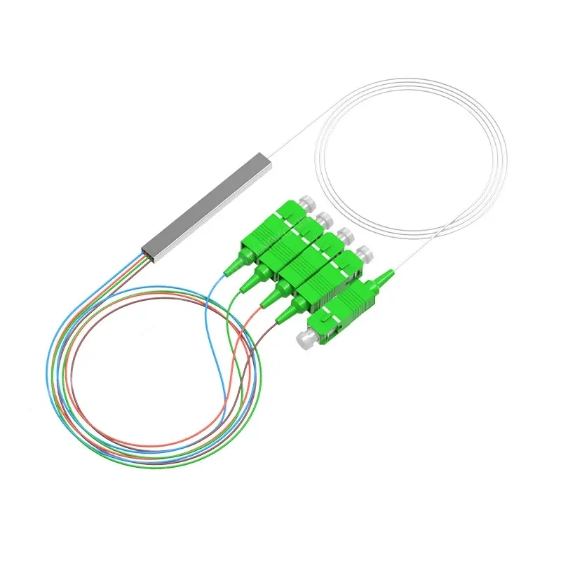 جميع الانقسامات PLC دون كتل 1x2 1X4 1X8 مع أنبوب فولاذي