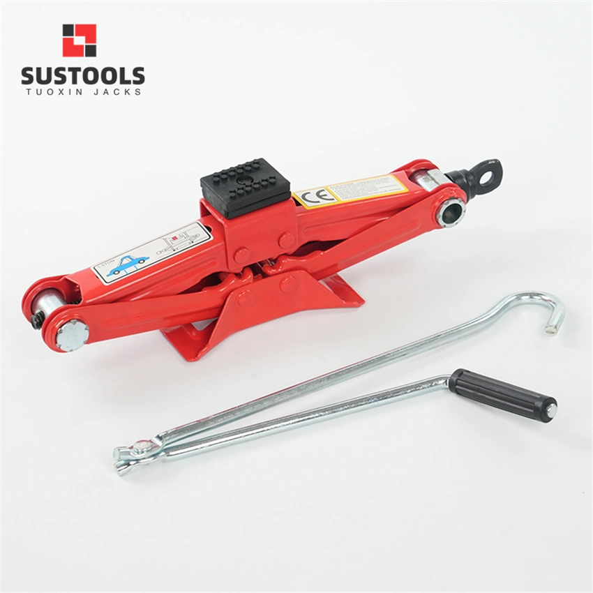 Car Repair Tool 1 Ton Lifting Capacity Quick Manual Tire Replacement Tool Car Scissor Jack