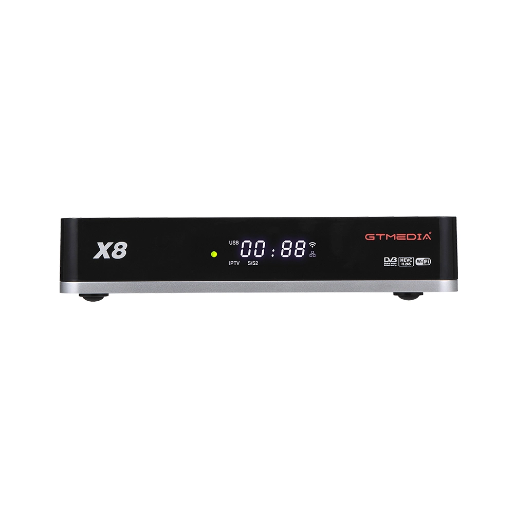 دعم Gtmedia x8 DVB S/S2/S2X دعم Biss Auto Roll Set Top صندوق