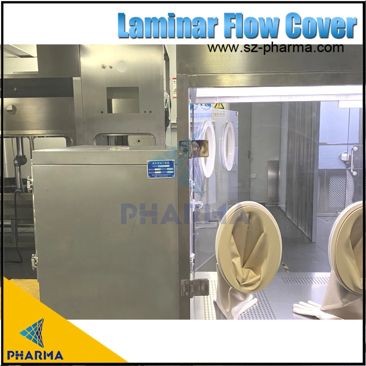 Differential Pressure Gauge Laminar Flow Hood Custom Size Laminar Flow Cover Clean Room Booth