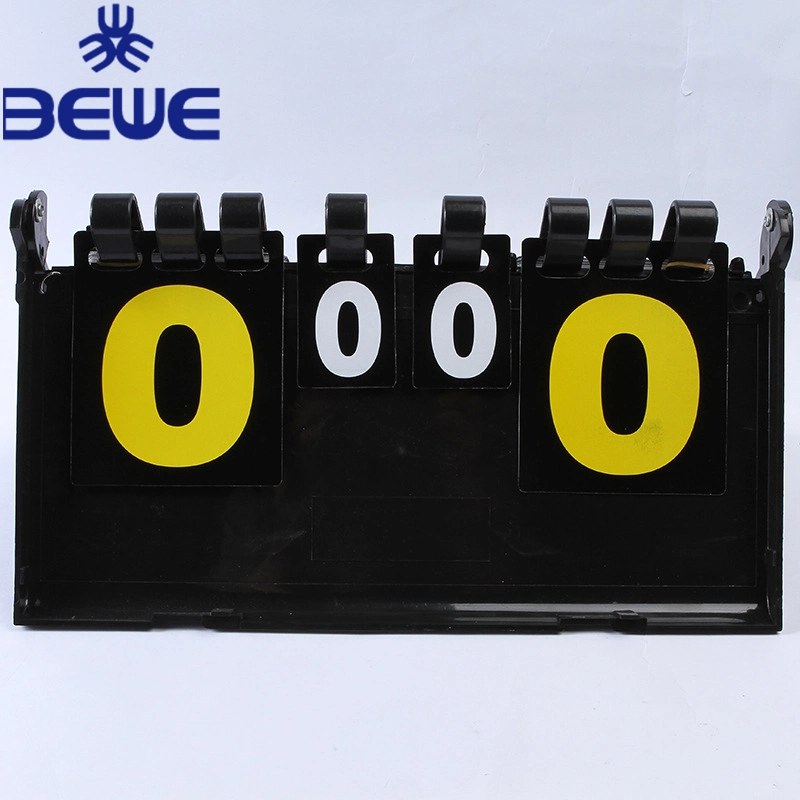 Wholesale/Supplier Price Foldable Football Basketball Baseball Sports Plastic Scoreboard