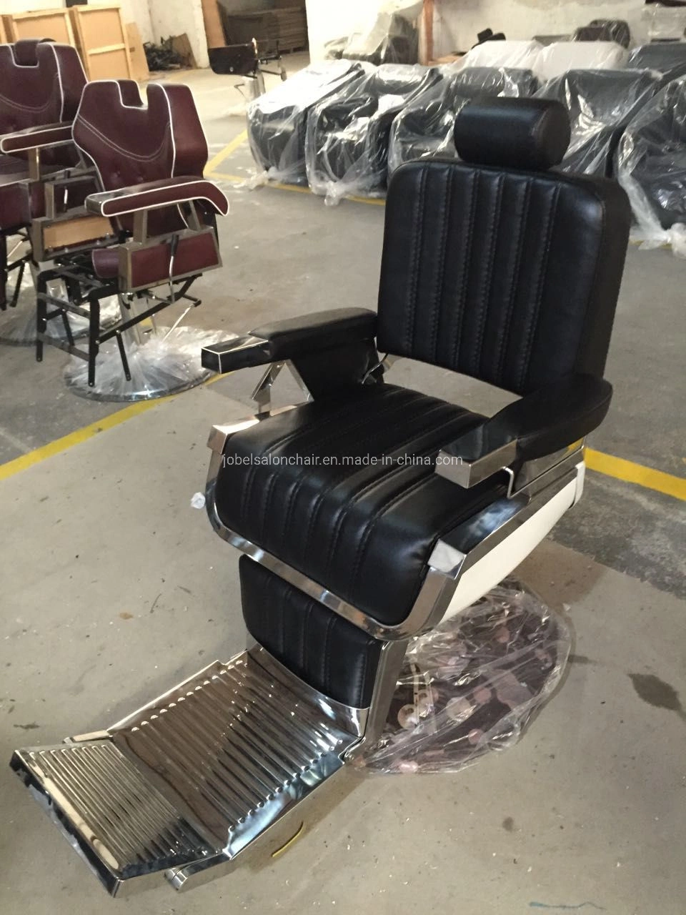 Big Hydraulic Barber Chair Wholease Salon Chair Supplies Salon Möbel Ausrüstung