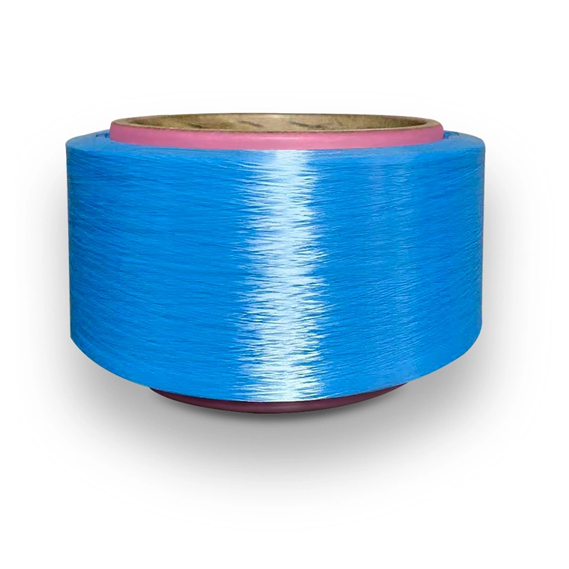 Poliéster DTY Flat Yarn 150/288/2 para tela SIM/Nim/him