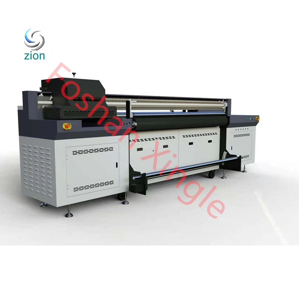 Textil sublimación cartelera póster de pared impresora UV automática Flex Flex DTG Banner Impresora de gran formato máquina de impresión digital 3D