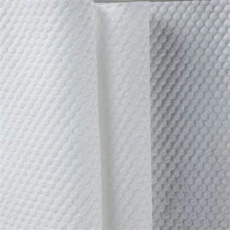 Hilados no tejidos tela toallitas húmedas viscosa tejido no tejido