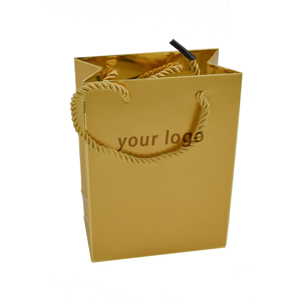 Customised Cardboard Packaging Brand Cheap Gift Paper Bag