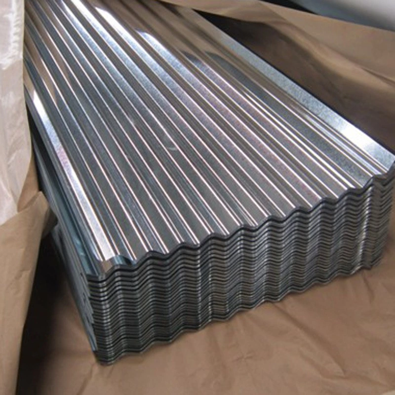 Gi Corrugated Sheet Plate Galvanized Steel Plate Customized Building Metal Materials