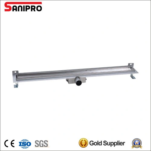 304 Stainless Steel Linear Bathroom Shower Drain for Bath