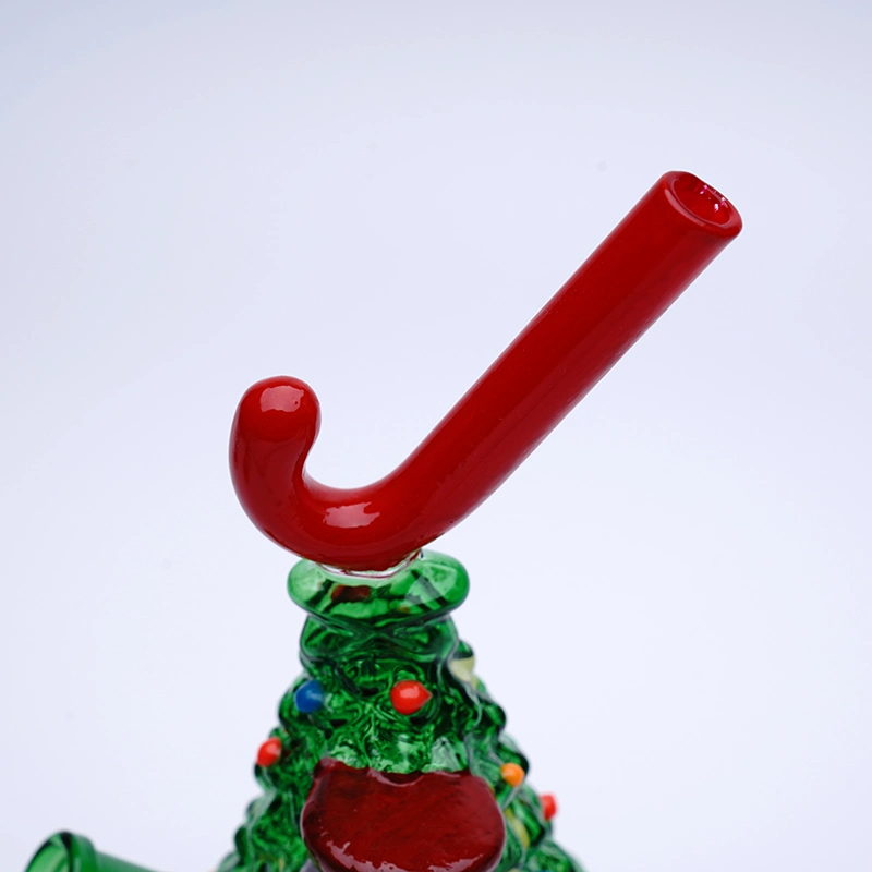 Christmas Tree Guards Christmas Gift Glass Pipes Glass Smoking Pipe Water Pipes 21cm Height Green Smoking Pipes Glass Pipe Water