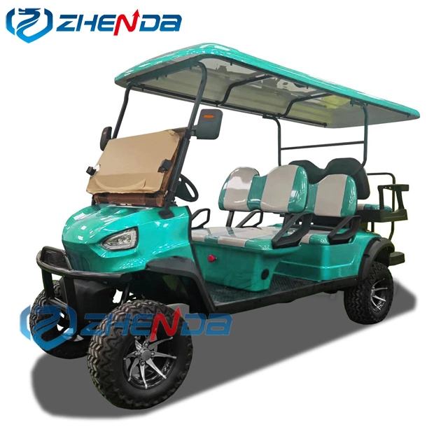 Fábrica de proveedores de mejor Club de Golf de 4 plazas de coche alquiler de coches de golf con gas o eléctrico de los carros de Club para el Scénic Spot