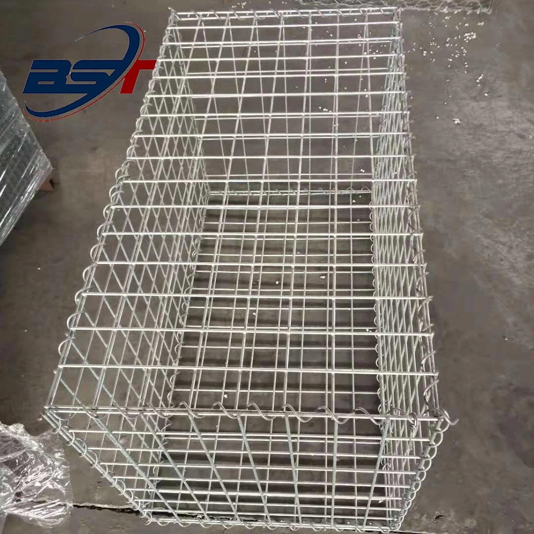 50X50 Tamaño de malla de alambre galvanizado personalizados de soldadura Gabion Box