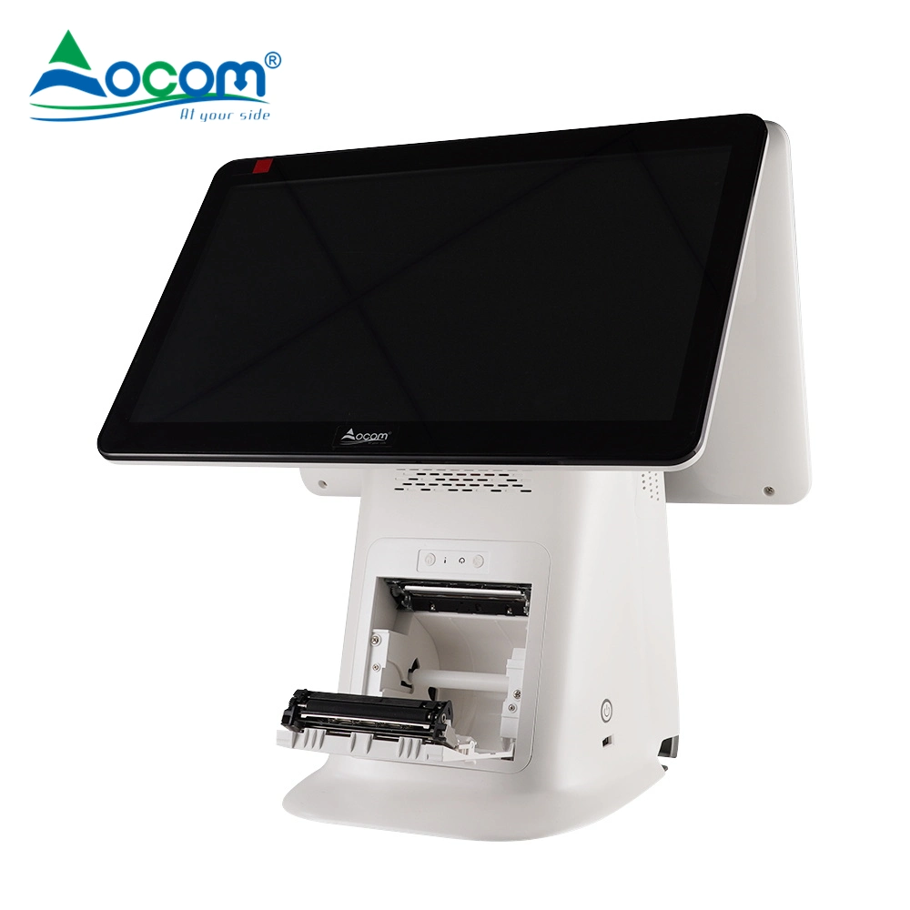 POS Terminal Cash Register Android Electronic Cheap Price Dual Screen حتى الماكينة