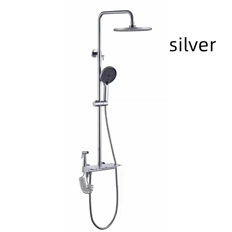 Bathroom Accessories Brass Piano Keys Shower Shower Set