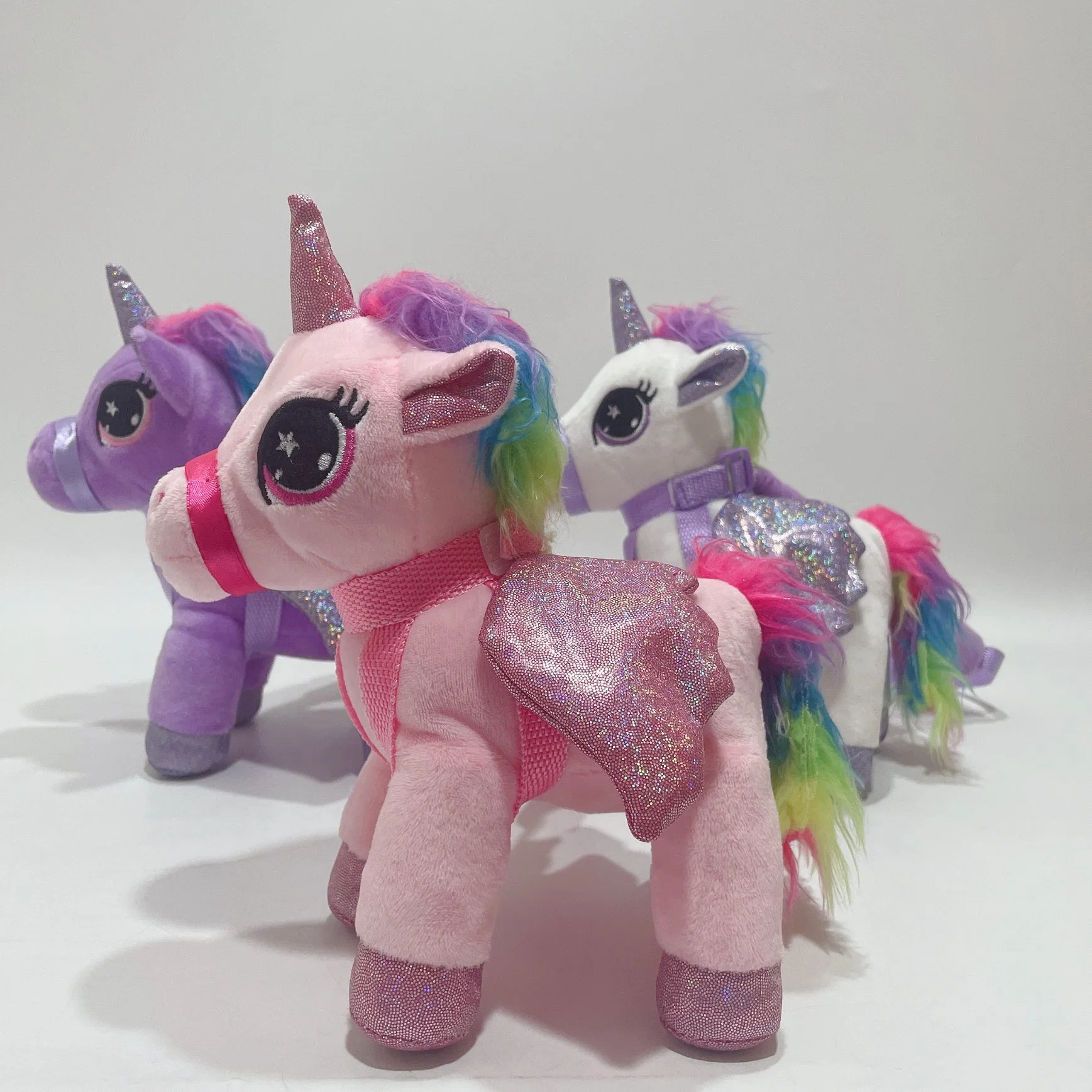 2022 recheadas de venda quente Plush Bela Plush Unicorn Toy &amp; viajar&amp;Compras para crianças